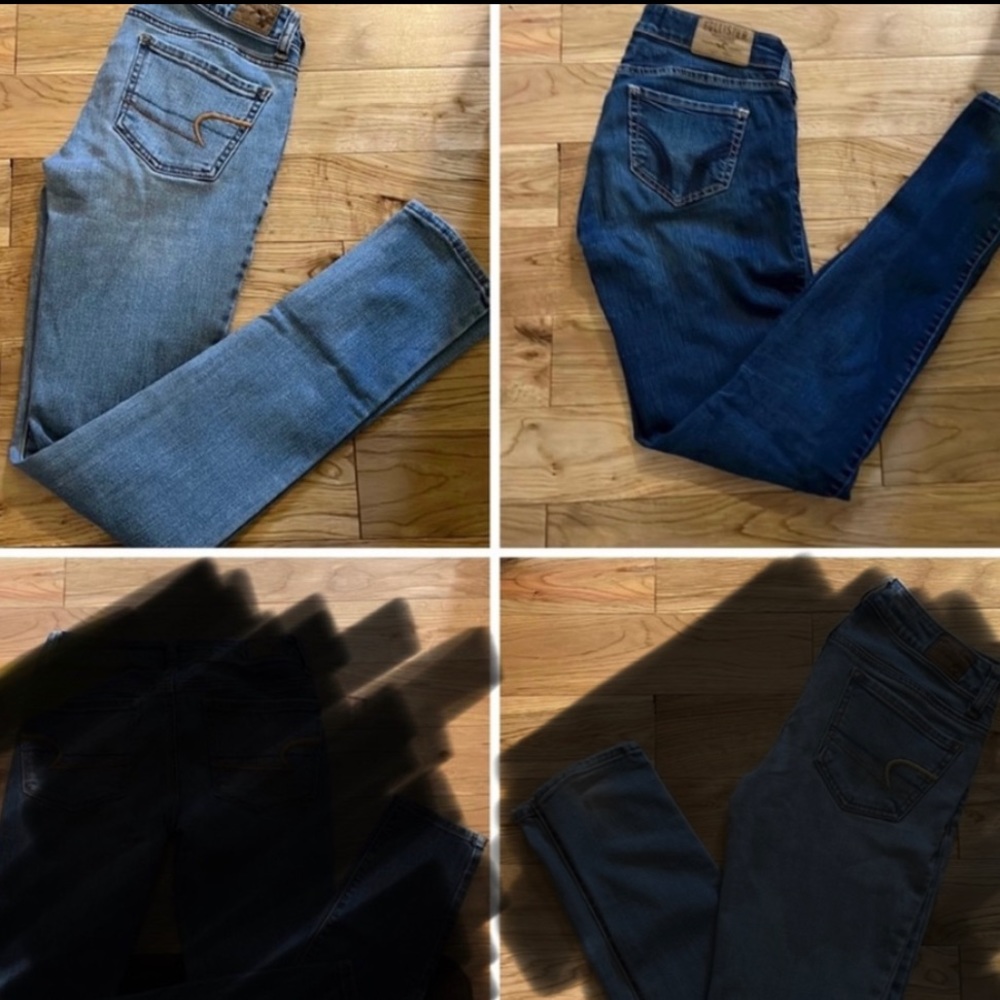 2 pairs of jeans !!!!